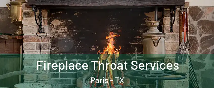  Fireplace Throat Services Paris - TX