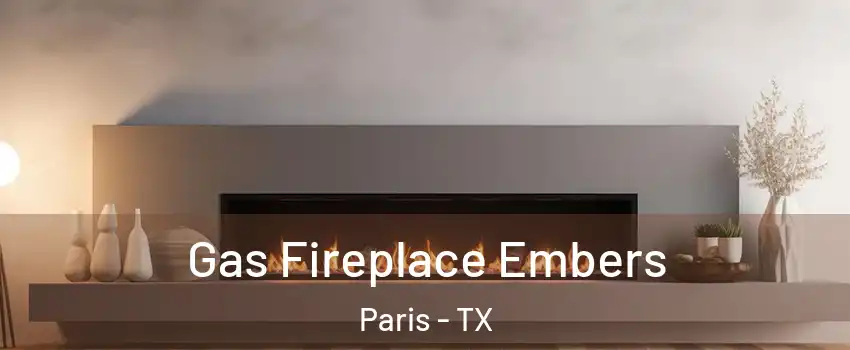  Gas Fireplace Embers Paris - TX