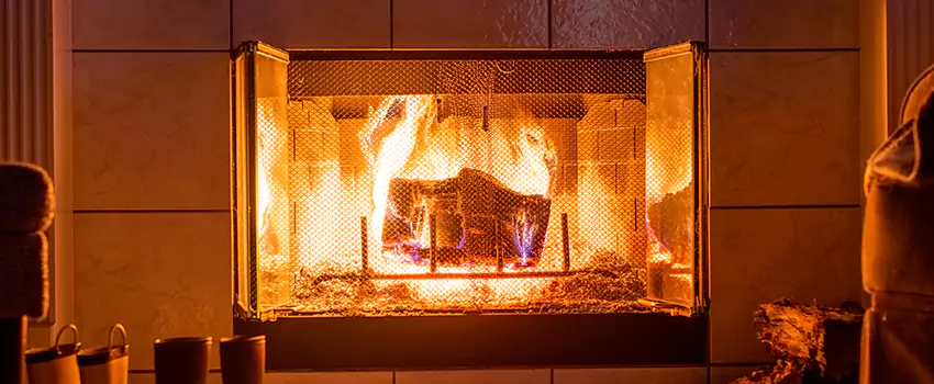 Mendota Hearth Landscape Fireplace Installation in Paris, Texas