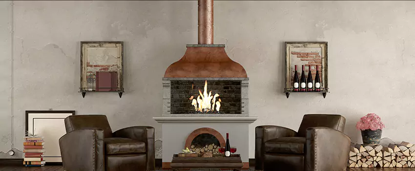 Thelin Hearth Products Providence Pellet Insert Fireplace Installation in Paris, TX