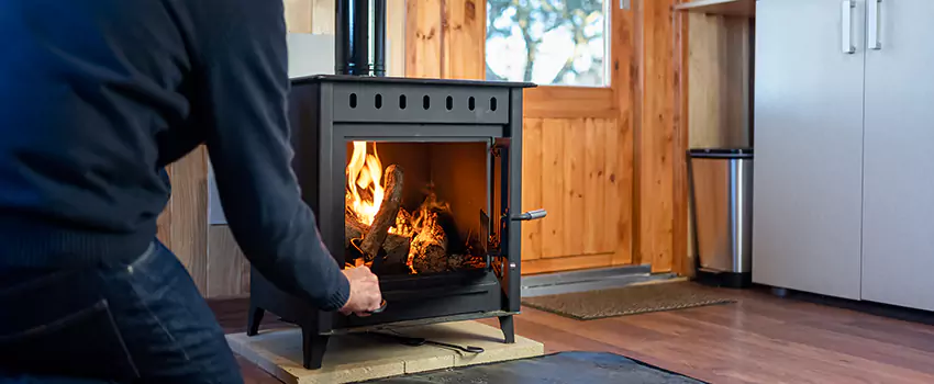 Open Hearth Wood Fireplace Installation in Paris, TX