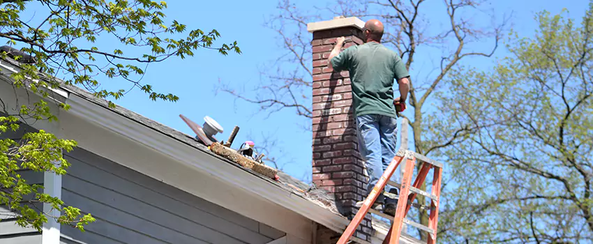 Vinyl and PVC Chimney Flashing Installation in Paris, TX