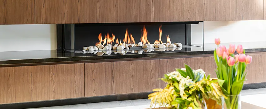 Double-height Fireplace Design Refurbishment in Paris, Texas